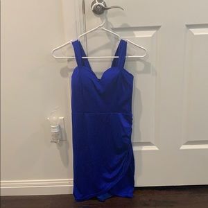 My little tulip off shoulder Mini Dress